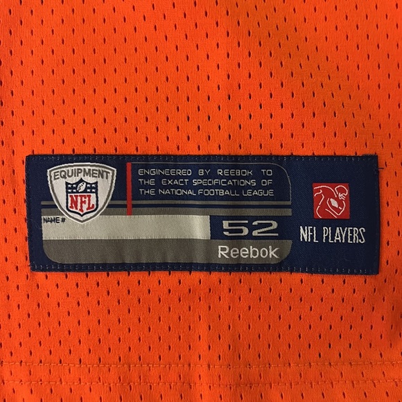 Size 52 Joey Porter Miami Dolphins authentic NFL jersey - Picture 5 of 5